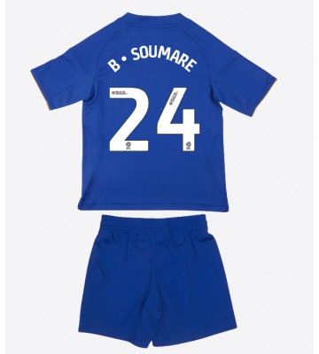 Leicester City Boubakary Soumare #24 Replica Home Stadium Kit for Kids 2025-26 Short Sleeve (+ pants)